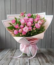 Букет Розовый кустик в Валдае