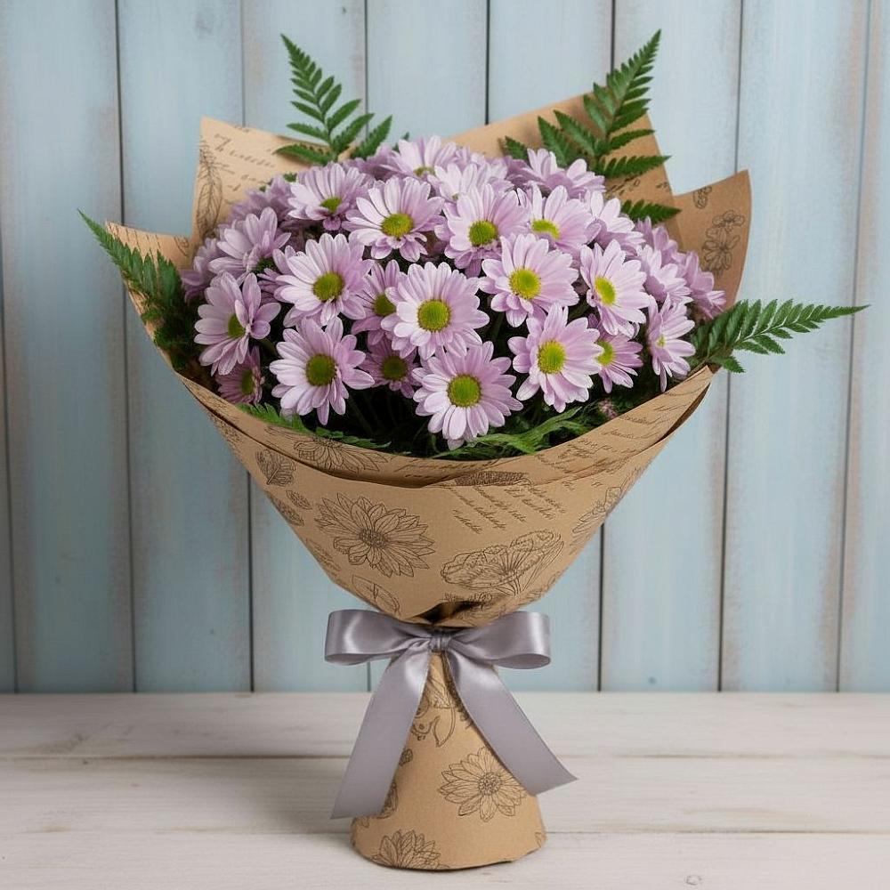 Букет цветов из: Хризантемы в Валдае