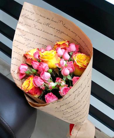 Букет цветов из: Розы в Валдае