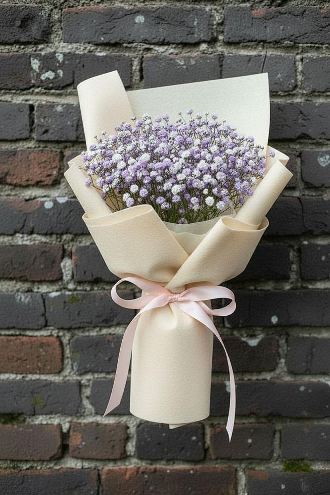 Букет цветов из: Гипсофила в Валдае