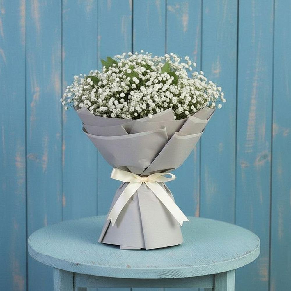 Букет цветов из: Гипсофила в Валдае