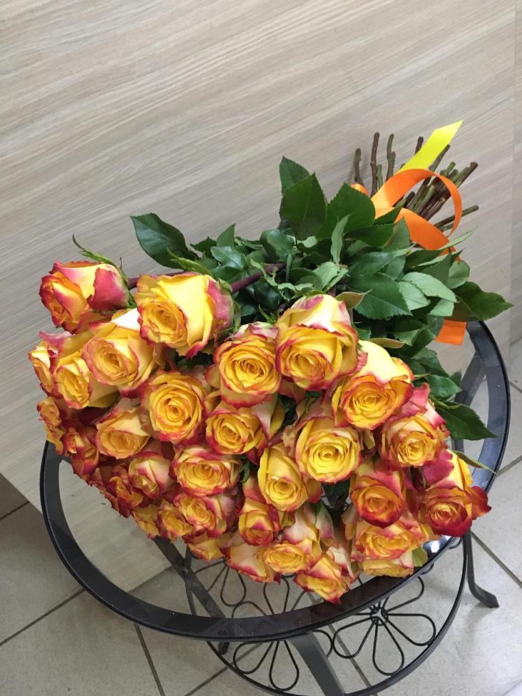 Букет Желтые розы в Валдае