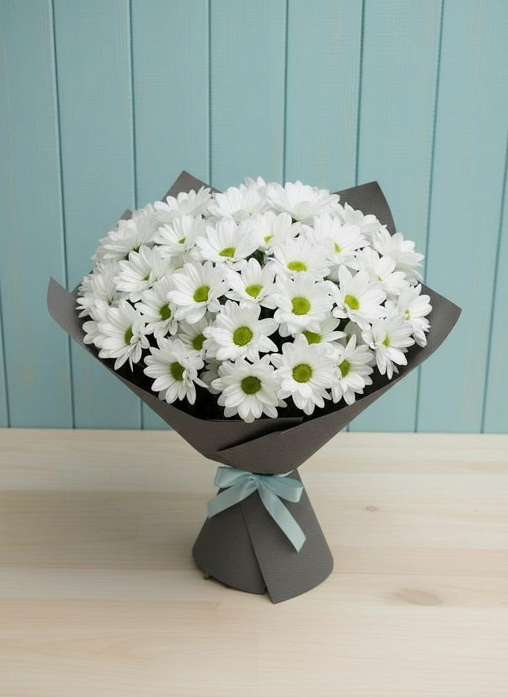 Букет цветов из: Хризантемы в Валдае