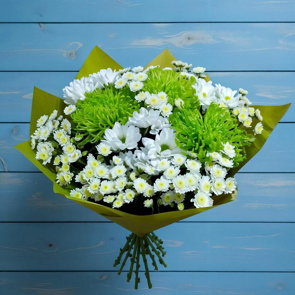 Букет цветов из: Хризантемы в Валдае