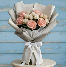 Букет цветов из:  Розы в Валдае
