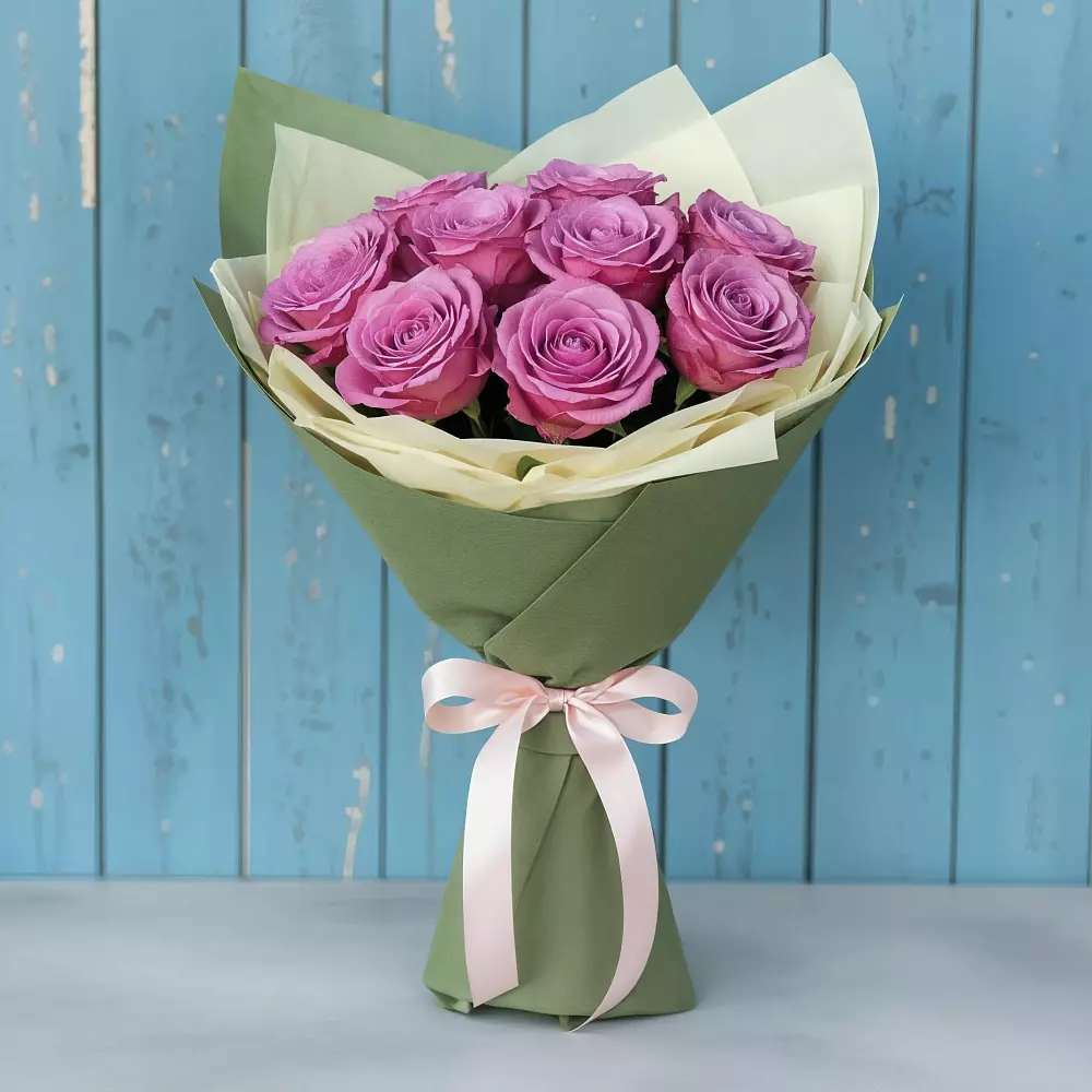 Букет Розы Фёрст Леди в Валдае