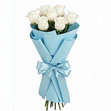 Букет 7 белых роз Проуд #REPLACE_PRED# Валдае