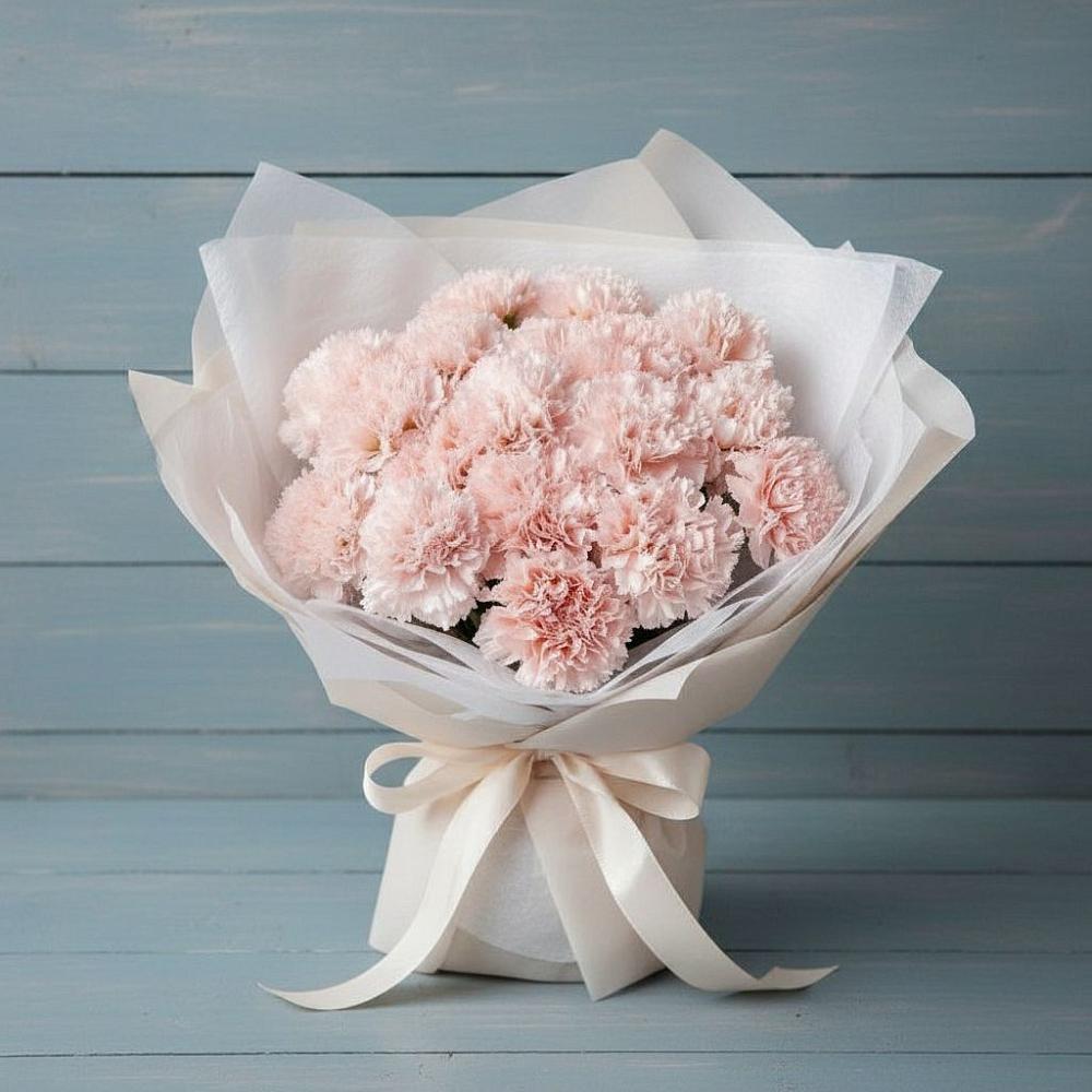 Букет цветов из: Гвоздики в Валдае