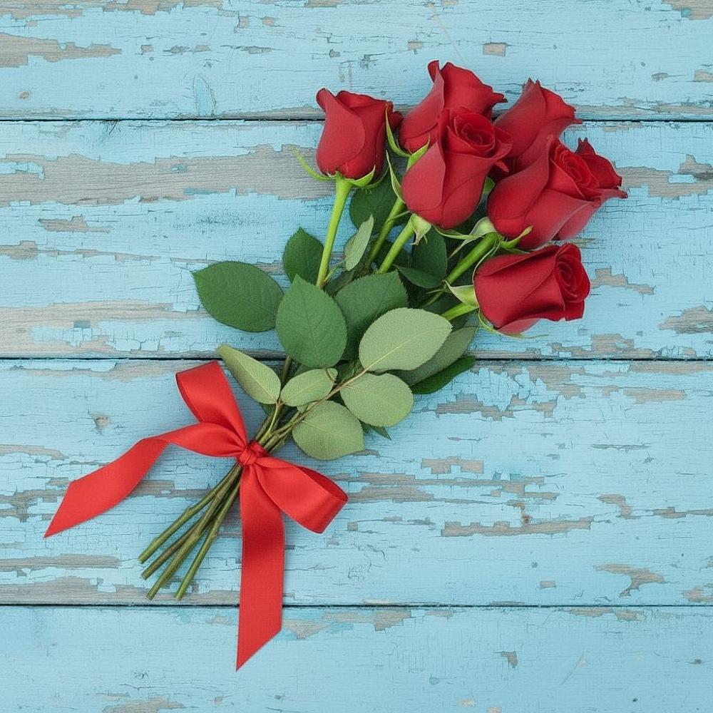 Букет Красные розы в Валдае