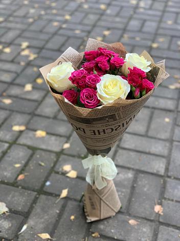 Букет цветов из: Розы в Валдае